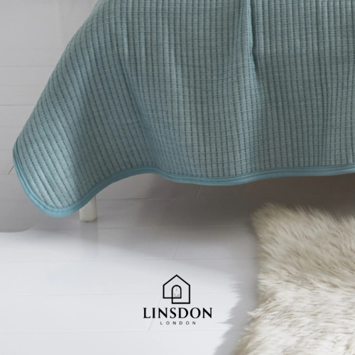 Pure Earth Linen Cotton Blanket ( Made From 100% Organic Cotton )