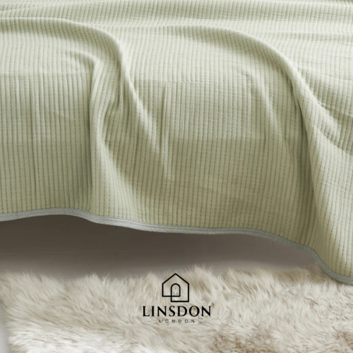 Pure Earth Linen Cotton Blanket ( Made From 100% Organic Cotton )