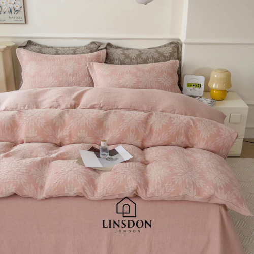 Snow Linen Cotton Waeved Ac Quilt ( Made From Lyocell Fiber )