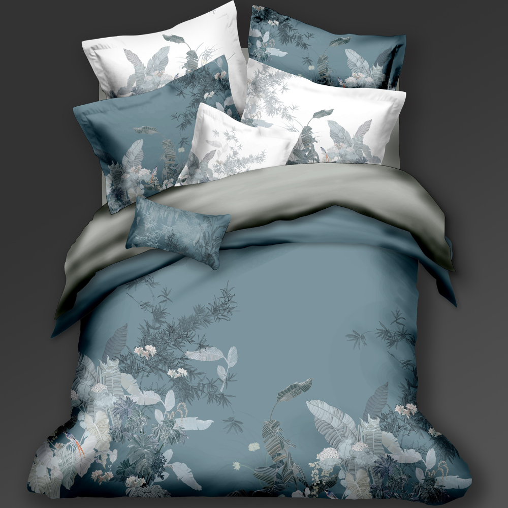 385 TC Digital Print Bedsheet Set (New Technology Digital Printing)
