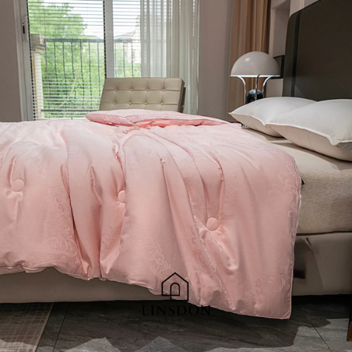 Jackard Winter Tencel Quilt ( Made From Natural Tencel wood Pulp )