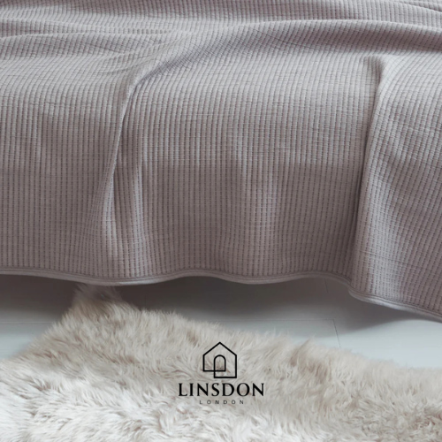 Pure Earth Linen Cotton Blanket ( Made From 100% Organic Cotton )