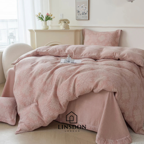 Snow Linen Cotton Waeved Ac Quilt ( Made From Lyocell Fiber )