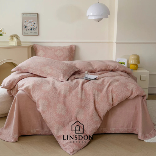 Snow Linen Cotton Waeved Ac Quilt ( Made From Lyocell Fiber )
