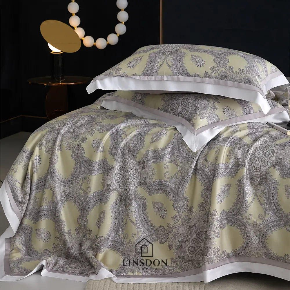 The Jamawar Collection Tencel Summer Quilt Ultra Lightweight (Natural Wood Pulp Quilt)
