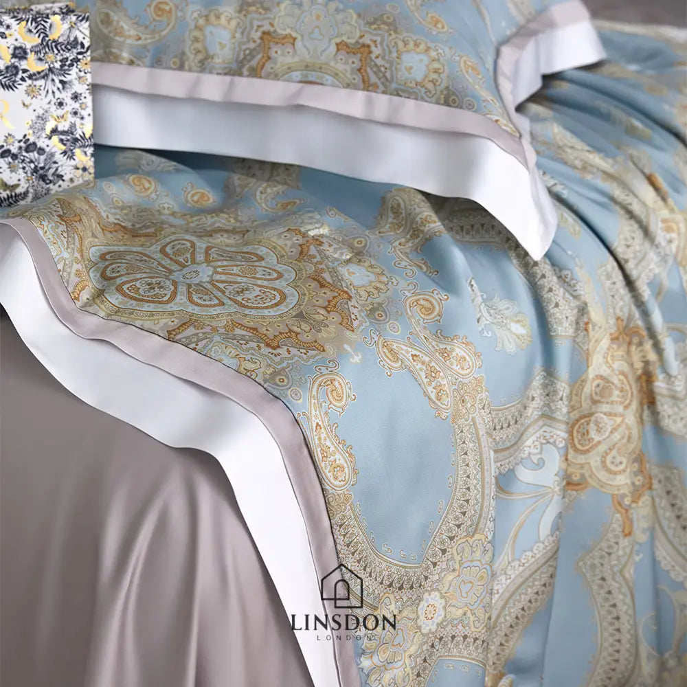 The Jamawar Collection Tencel Summer Quilt Ultra Lightweight (Natural Wood Pulp Quilt)