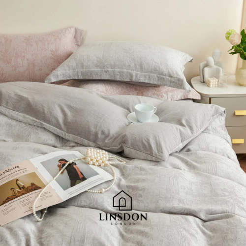 Linen Cotton Jacquard Ac Quilt ( Made From Lyocell Fiber )