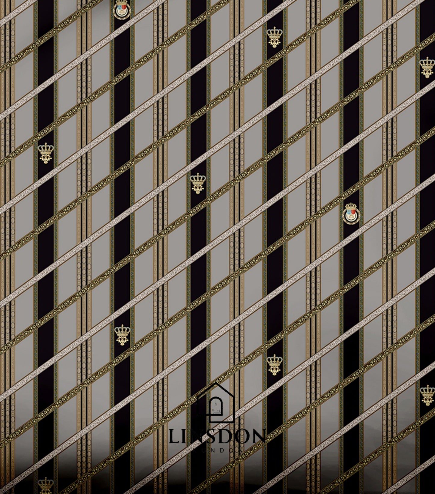 885 TC 100% COTTON SATIN PRINTS DURHAM COLLECTION BY LINSDON HOME