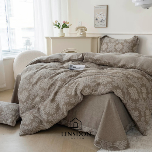Snow Linen Cotton Waeved Ac Quilt ( Made From Lyocell Fiber )