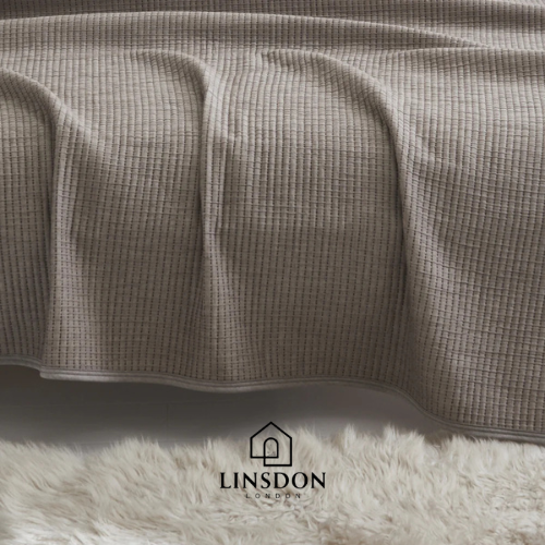 Pure Earth Linen Cotton Blanket ( Made From 100% Organic Cotton )