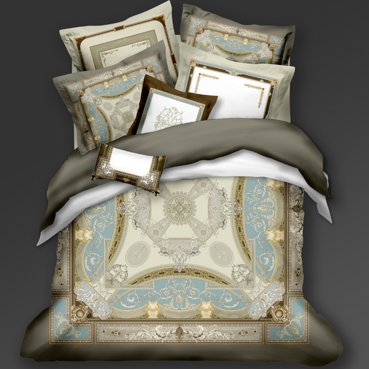 885 TC 100% COTTON SATIN PRINTS DURHAM COLLECTION BY LINSDON HOME