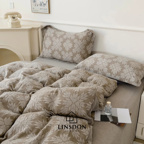 Snow Linen Cotton Waeved Ac Quilt ( Made From Lyocell Fiber )