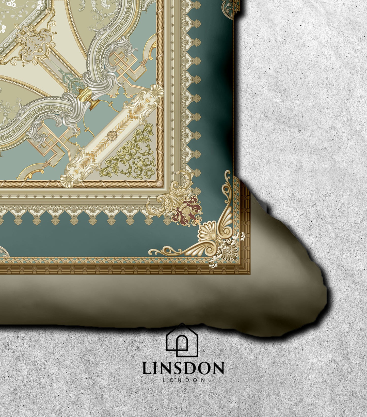 885 TC 100% COTTON SATIN PRINTS DURHAM COLLECTION BY LINSDON HOME