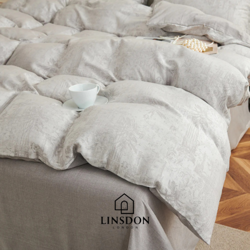 Linen Cotton Jacquard Ac Quilt ( Made From Lyocell Fiber )