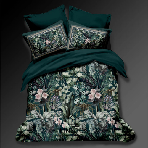 385 TC Digital Print Bedsheet Set (New Technology Digital Printing)