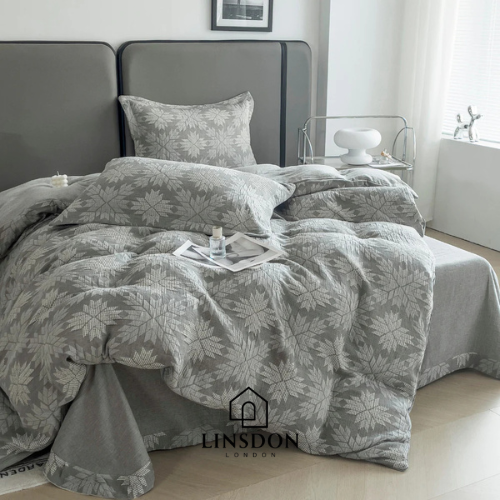 Snow Linen Cotton Waeved Ac Quilt ( Made From Lyocell Fiber )